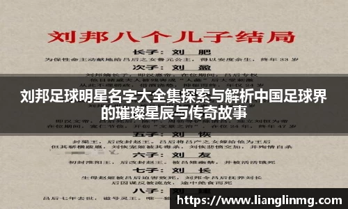 刘邦足球明星名字大全集探索与解析中国足球界的璀璨星辰与传奇故事